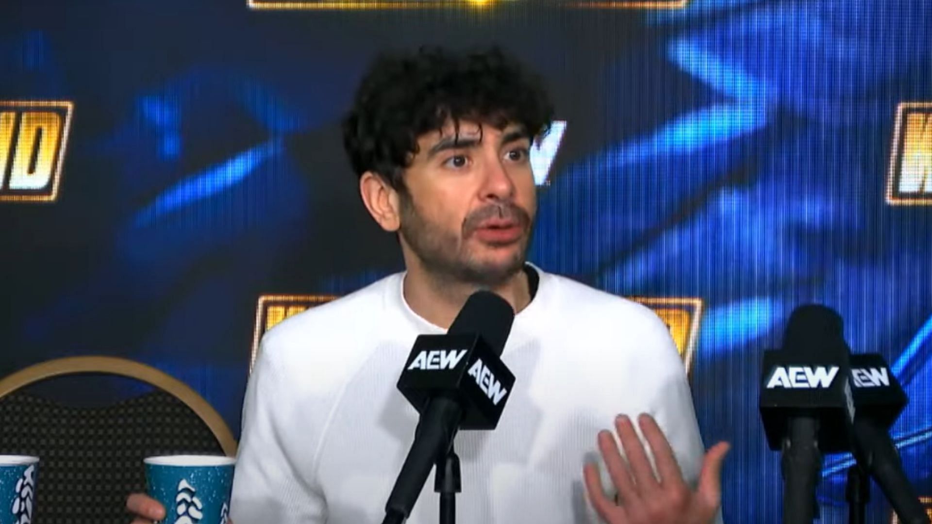 Tony Khan is the president of AEW. (Image credits: AEW YouTube channel)