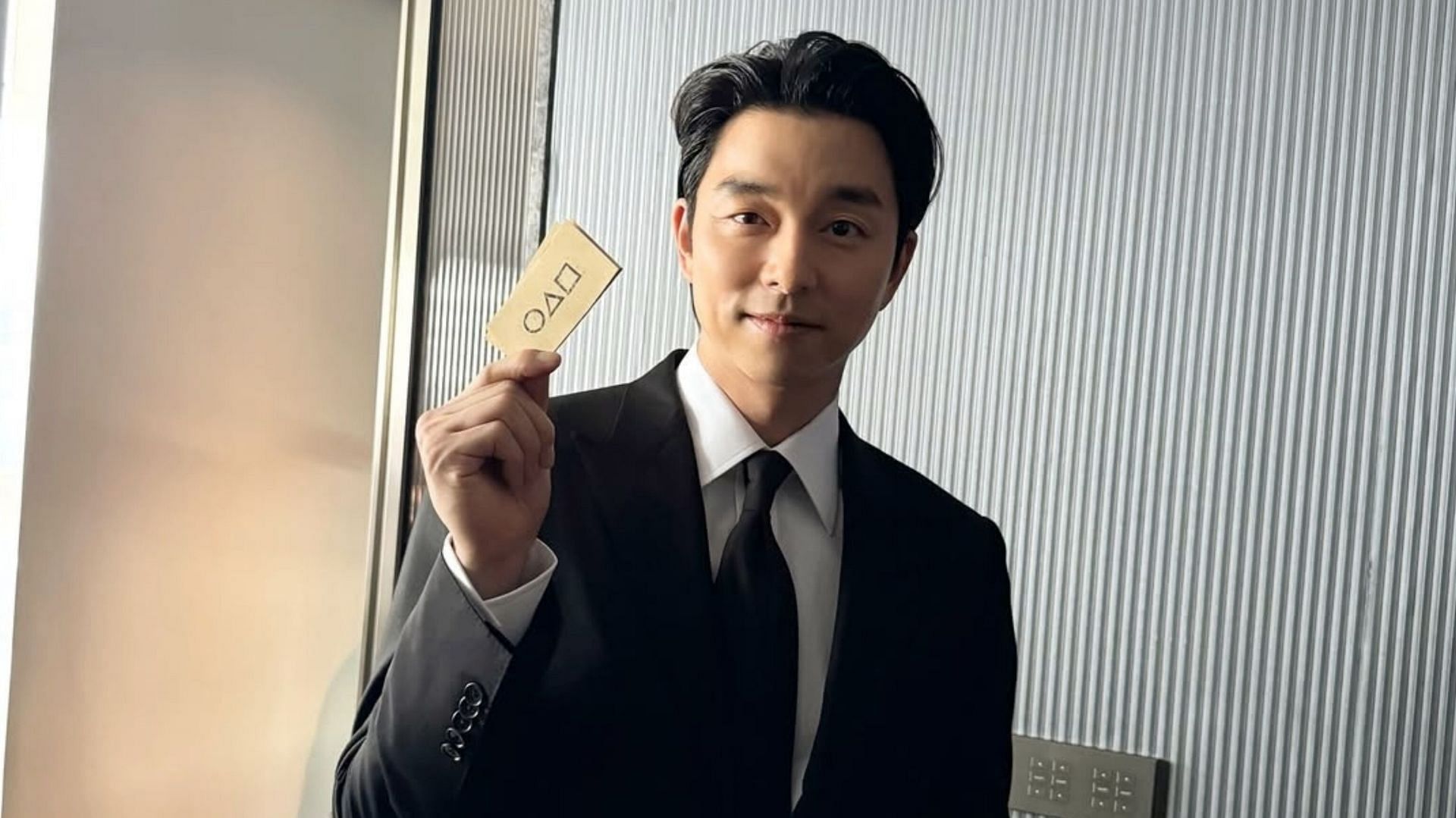 Gong Yoo played the role of The Salesman in the survival show (Image via @gongyoo__official/Instagram)