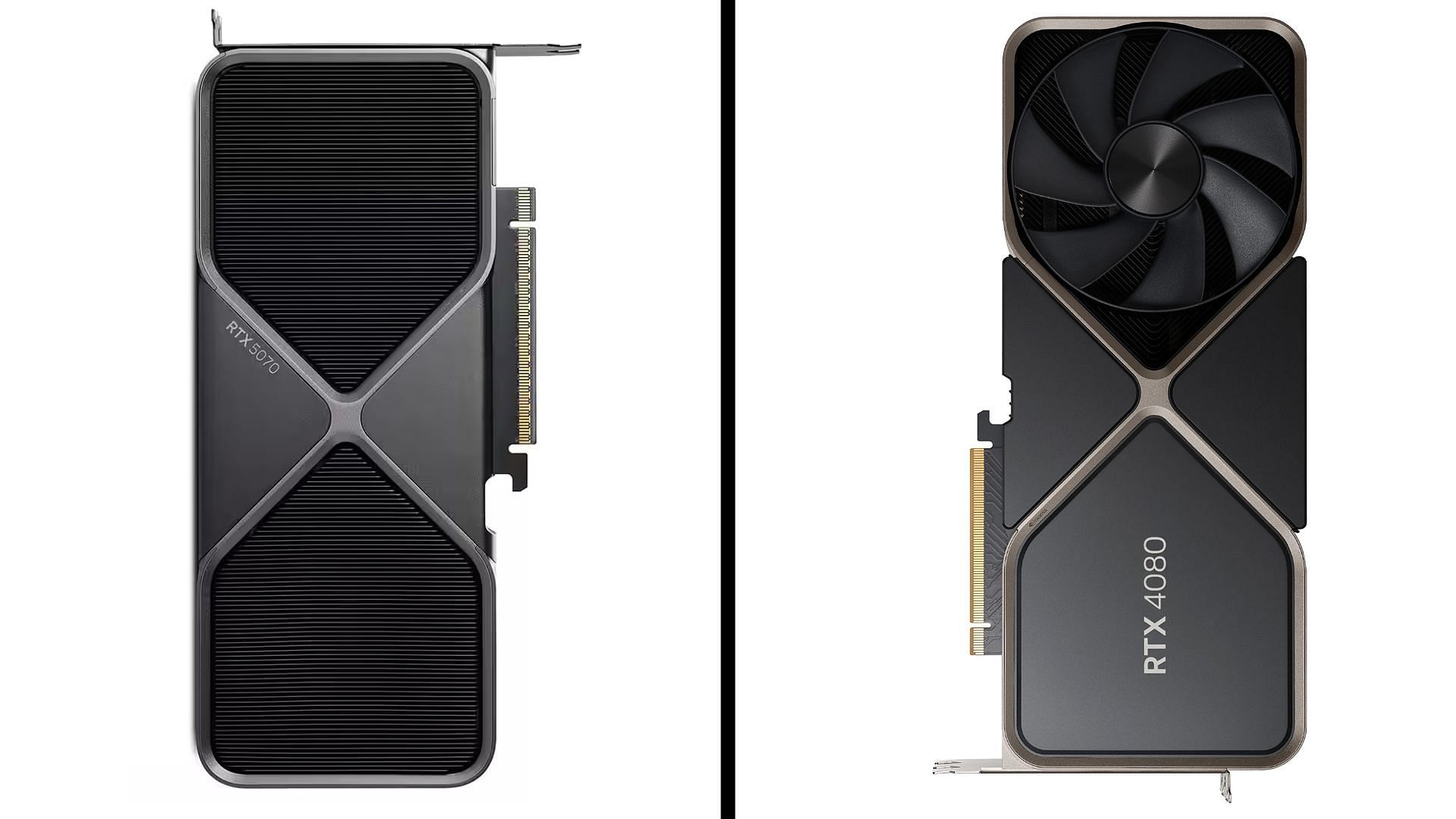 The Nvidia RTX 5070 and 4080 could compete against each other for the high-resolution gaming crown (Image via Amazon and Best Buy)