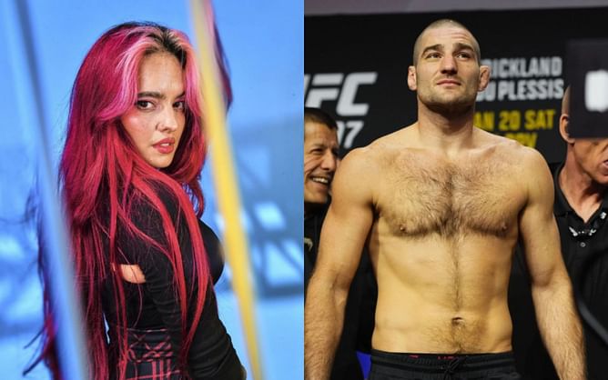 Nina-Marie Daniele shares hilarious reaction to Sean Strickland's motivational message to fighters at gym