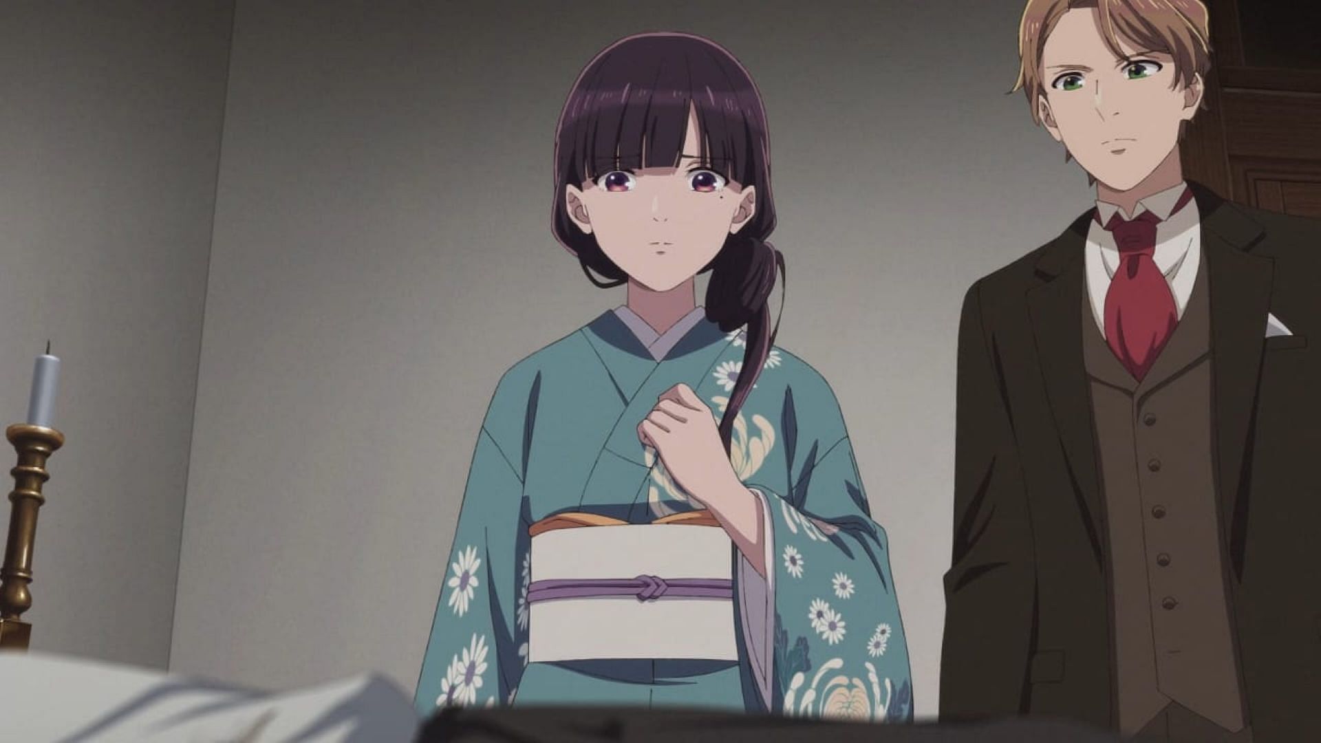 Miyo Saimori and Arata Usuba in the episode (Image via Kinema Citrus)