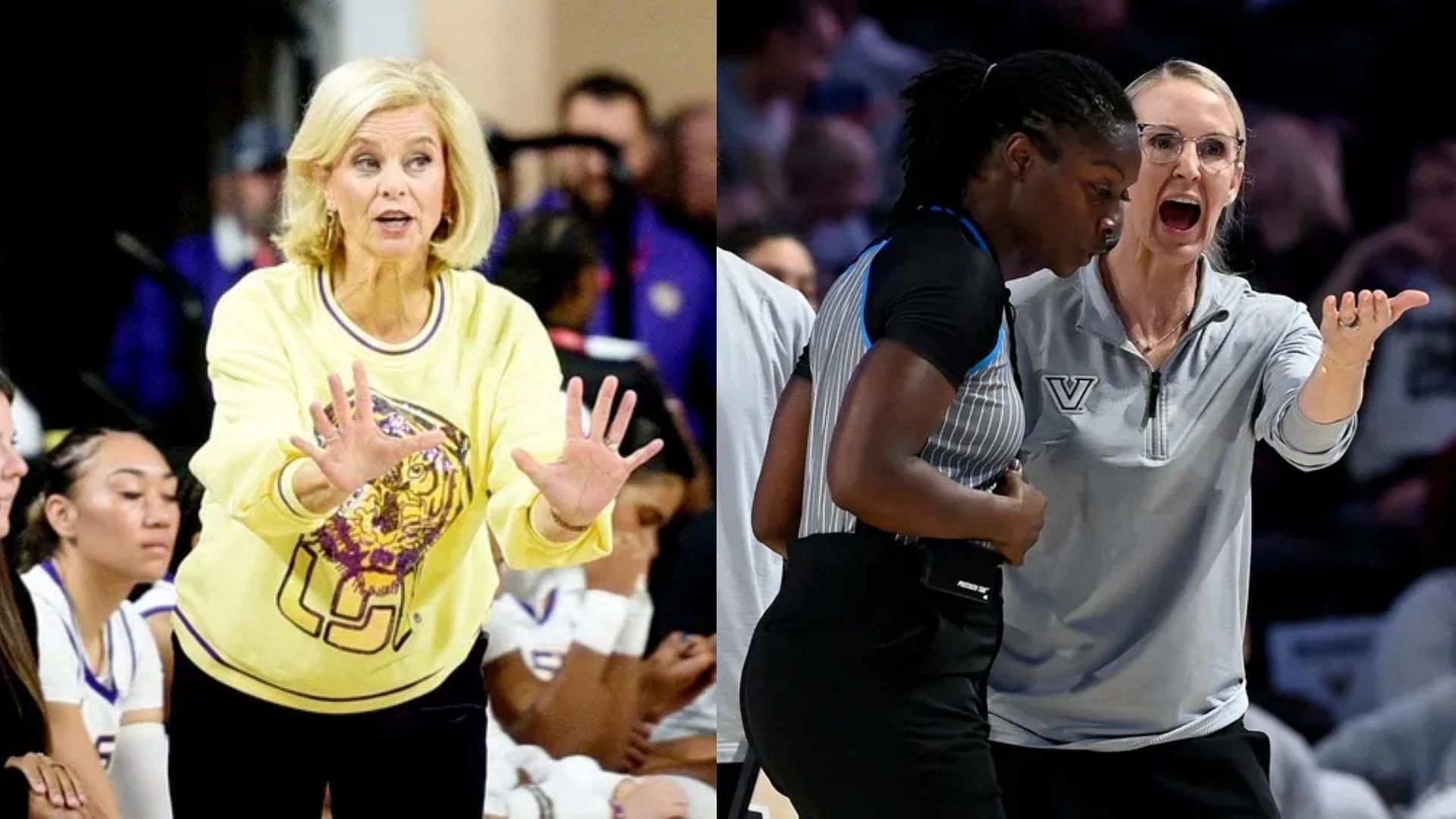 Kim Mulkey commends former UConn assistant coach now Vanderbilt coach Shea Ralph for a great game on Monday (Image Source: IMAGN)