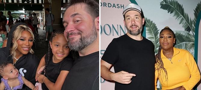Serena Williams' husband Alexis Ohanian turns emotional as he reveals how he copes with time away from daughters Olympia and Adira