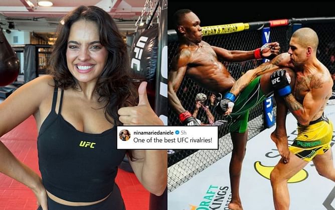 Nina-Marie Daniele calls for Alex Pereira vs. Israel Adesanya rematch: "One of the best UFC rivalries!"