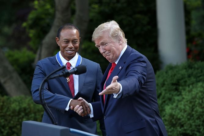 Golf Insider puts an end to speculation about Donald Trump attending Tiger Woods TGL next match