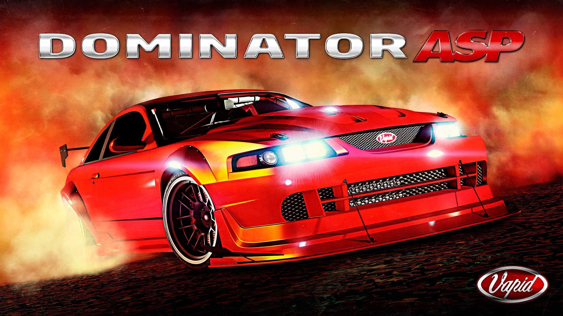 A picture of the Vapid Dominator ASP (Image via Rockstar Games)