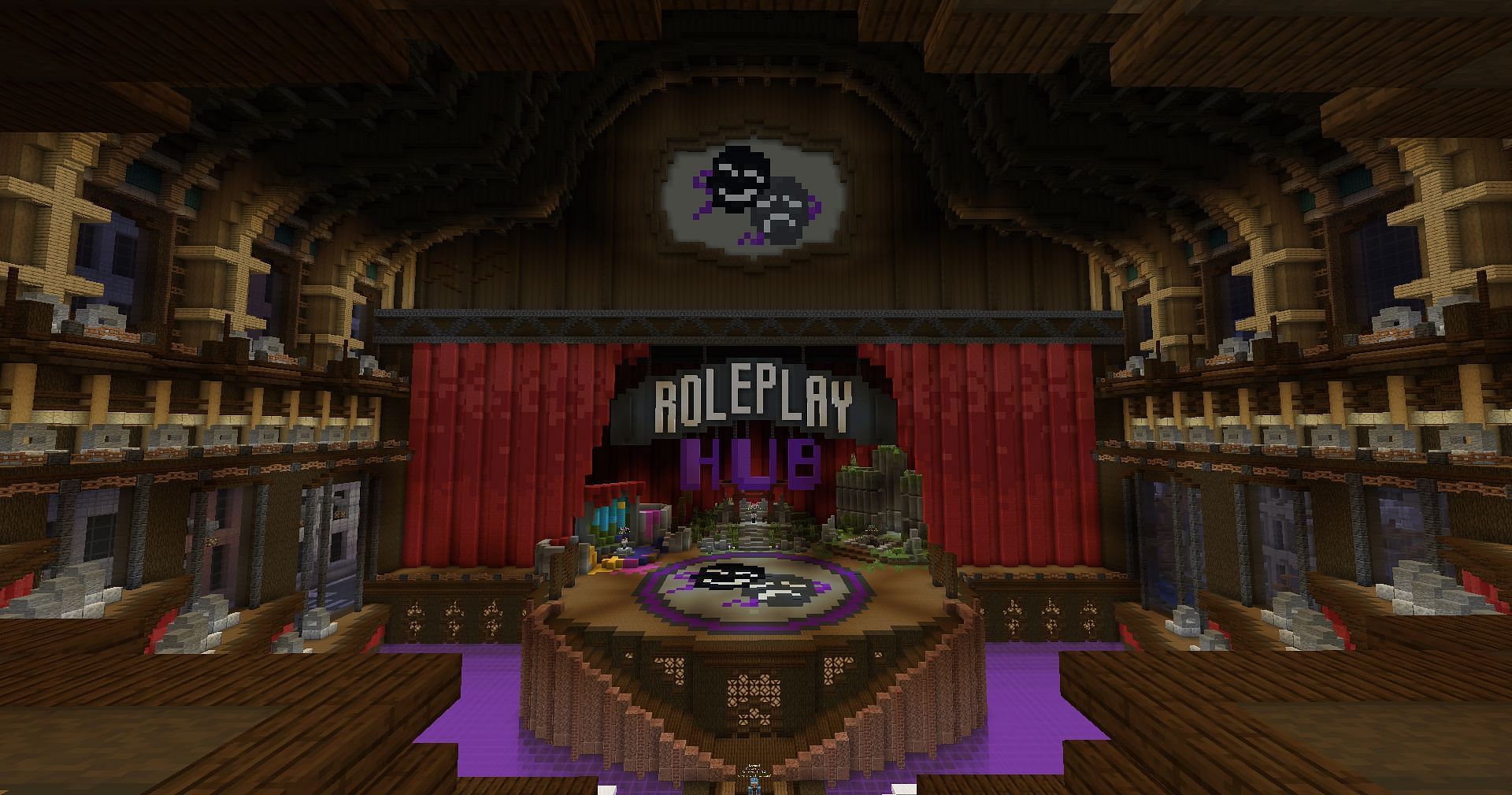 Roleplay Hub is a fantastic RPG server (Image via Mojang Studios)