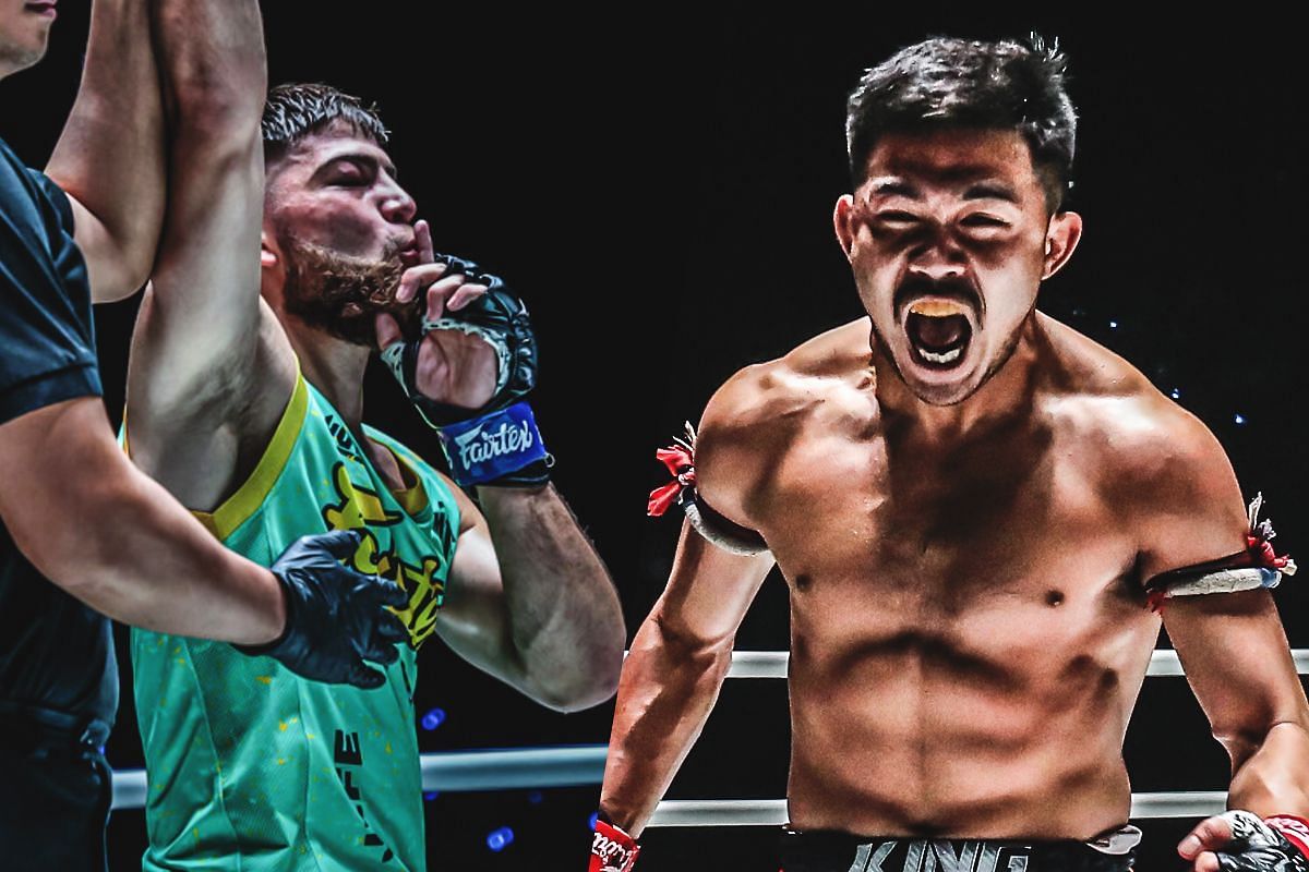 Ellis Badr Barboza (left) Prajanchai (right) [Photos via: ONE Championship]