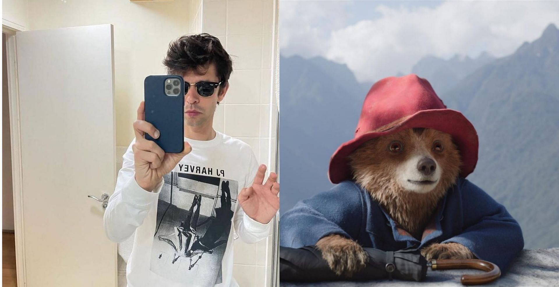 Ben Whishaw as Paddington Brown from Paddington in Peru (Image via Instagram/@benwhishaw, Studio Canal UK)