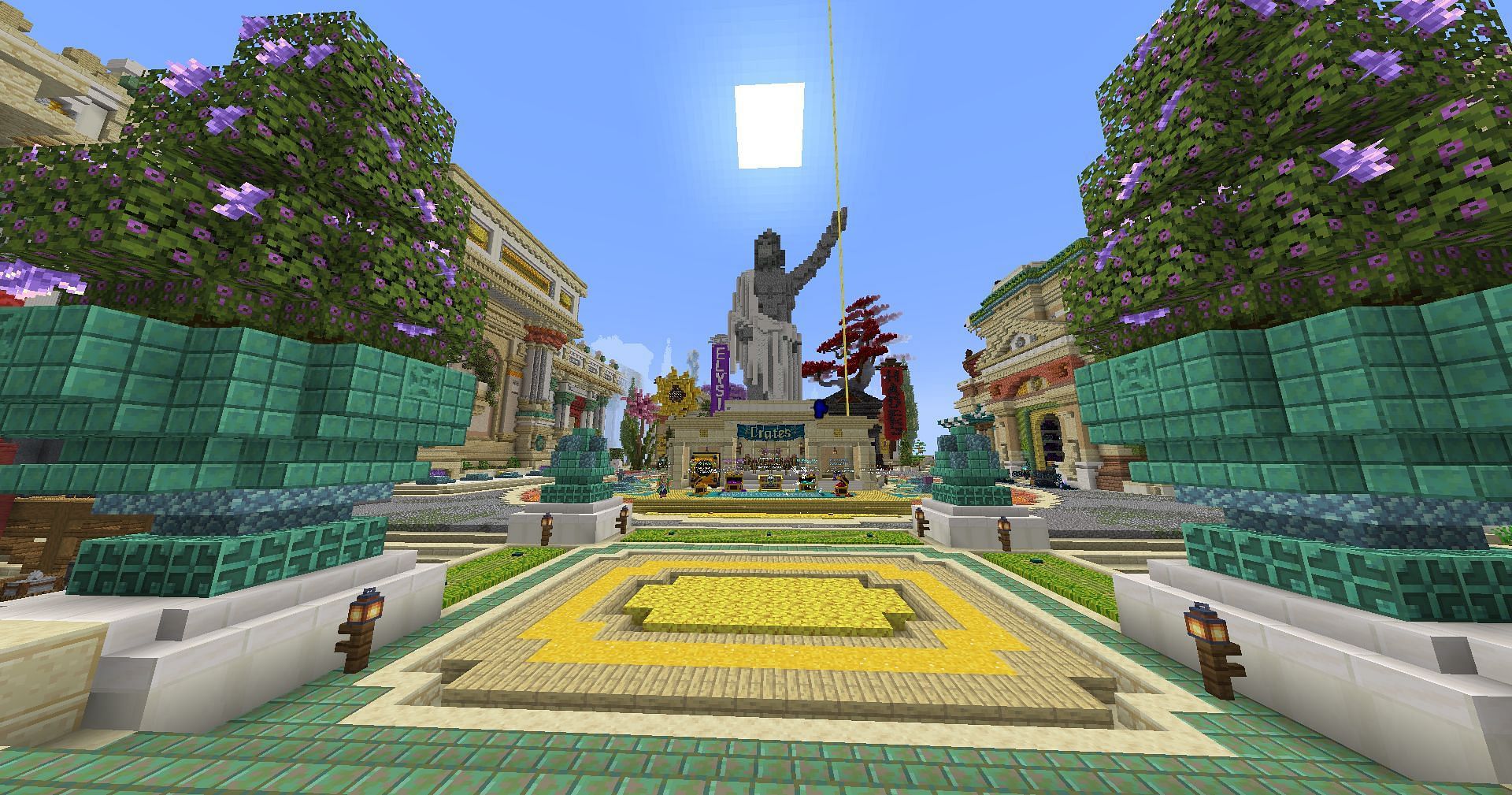 ManaCube is a popular server (Image via Mojang Studios)