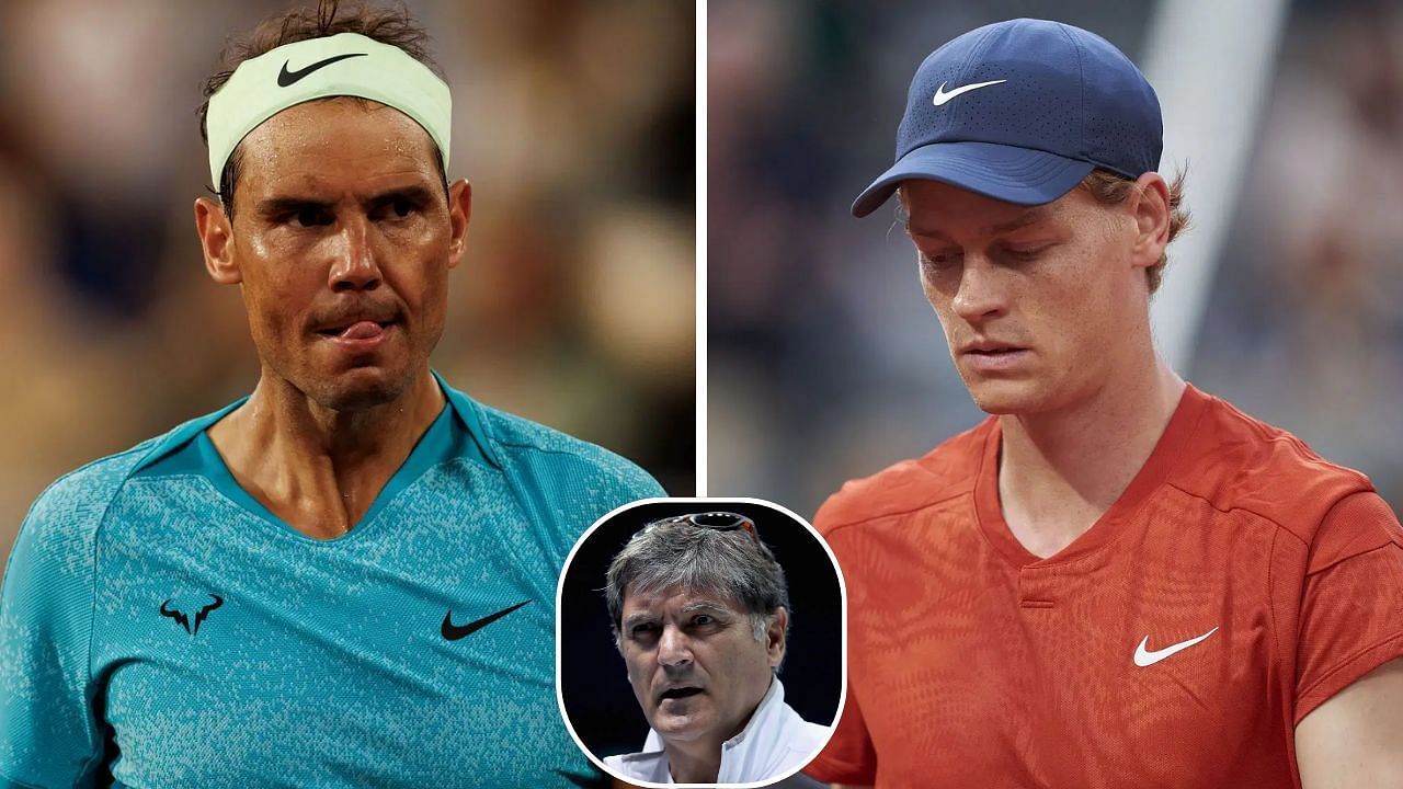 Rafael Nadal Toni Nadal Jannik Sinner