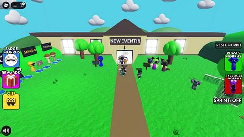 Enter the portal to reach the new map (Image via Roblox)