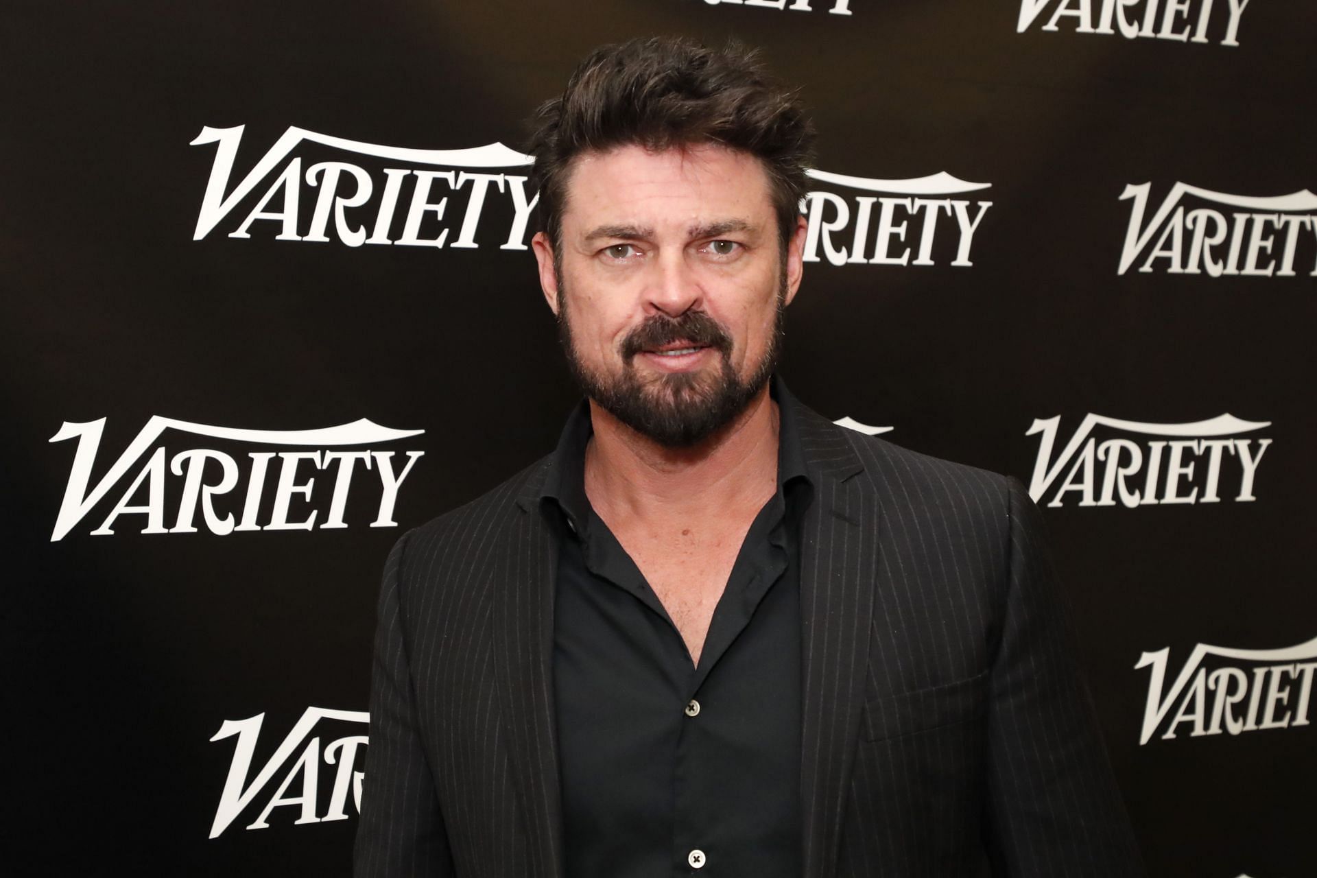 Karl Urban, from the series The Boys poses at the Variety Studio at SXSW 2022 at JW Marriott Austin on March 12, 2022 in Austin, Texas. (Photo by Astrid Stawiarz/Getty Images for Variety)