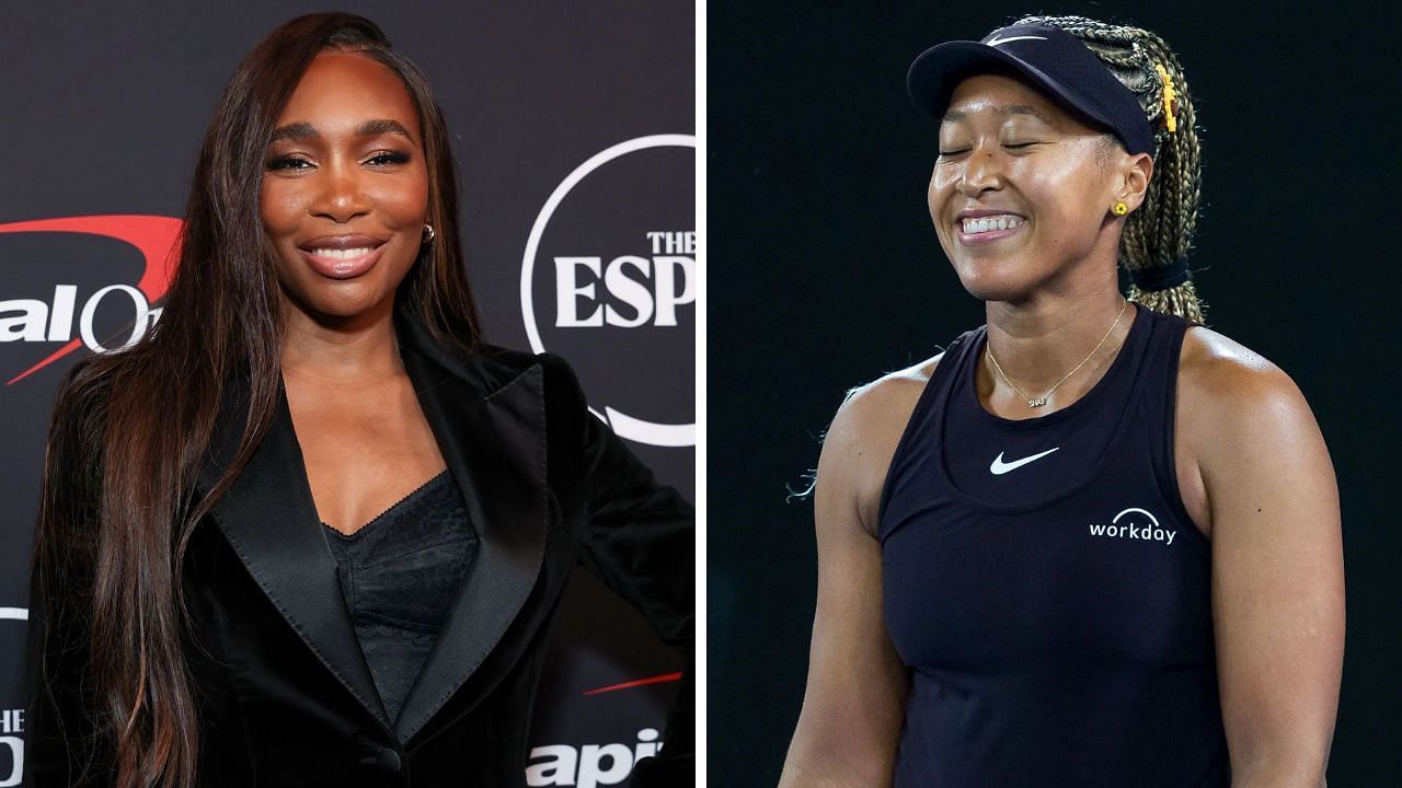 Venus William; Naomi Osaka - Source: Getty