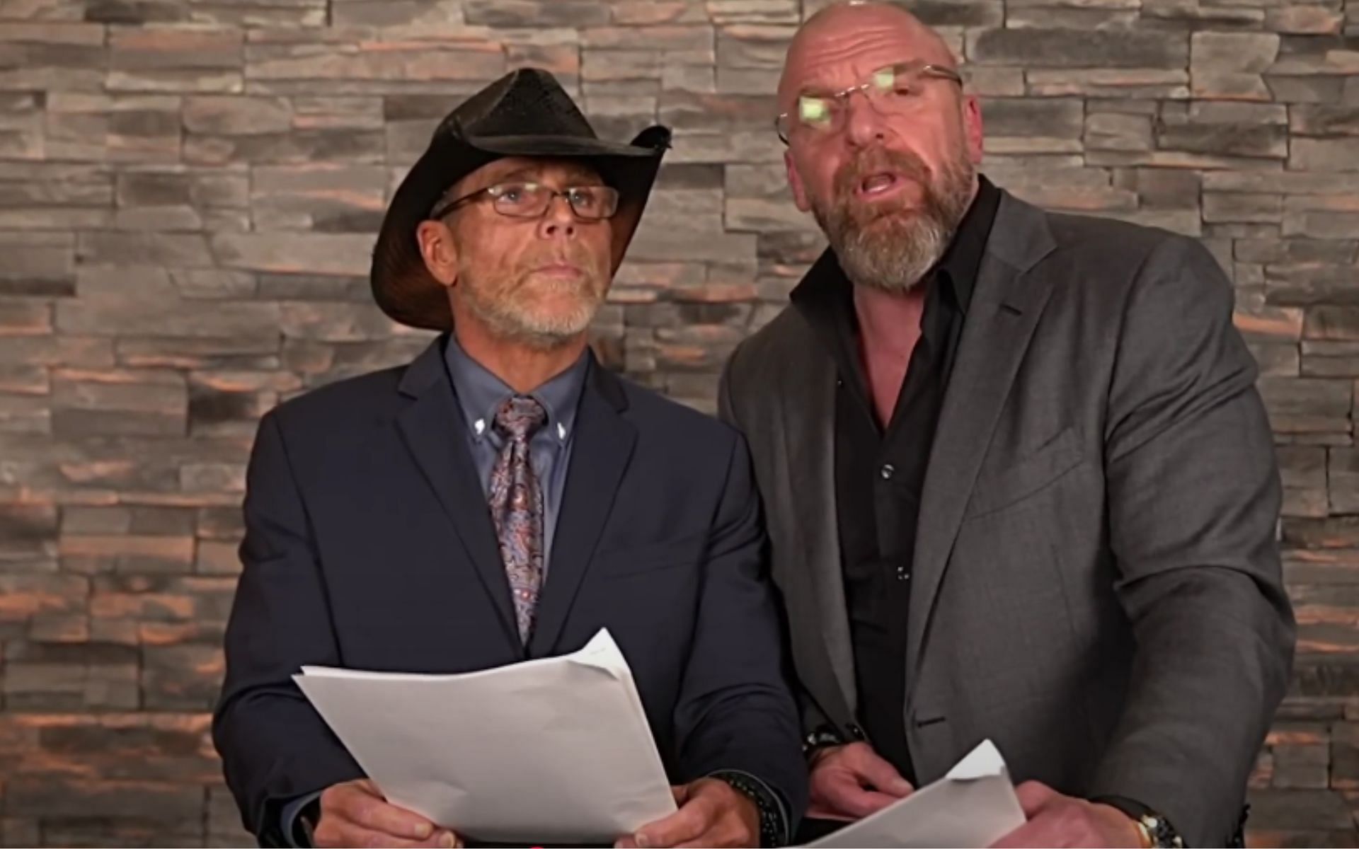 From the hilarious &quot;State of the union&quot; segment (Pic Courtesy: WWE on YouTube)