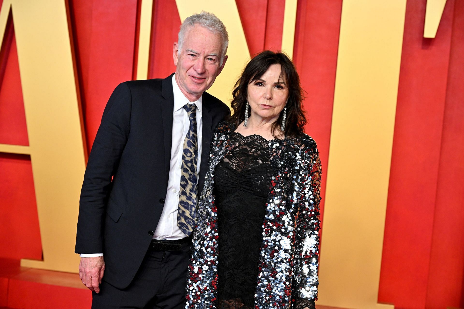 John McEnroe pictured with his wife Patty Smyth | Image Source: Getty