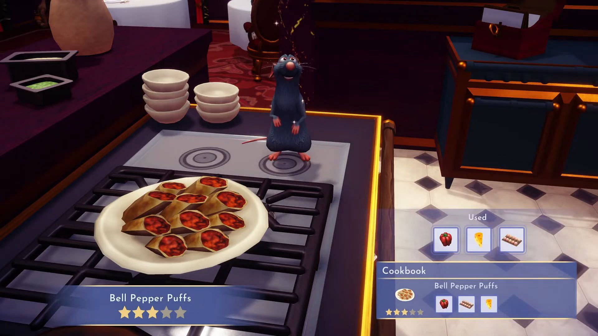 Bell Pepper Puffs (Image via Gameloft || YouTube/Greymane Gaming)