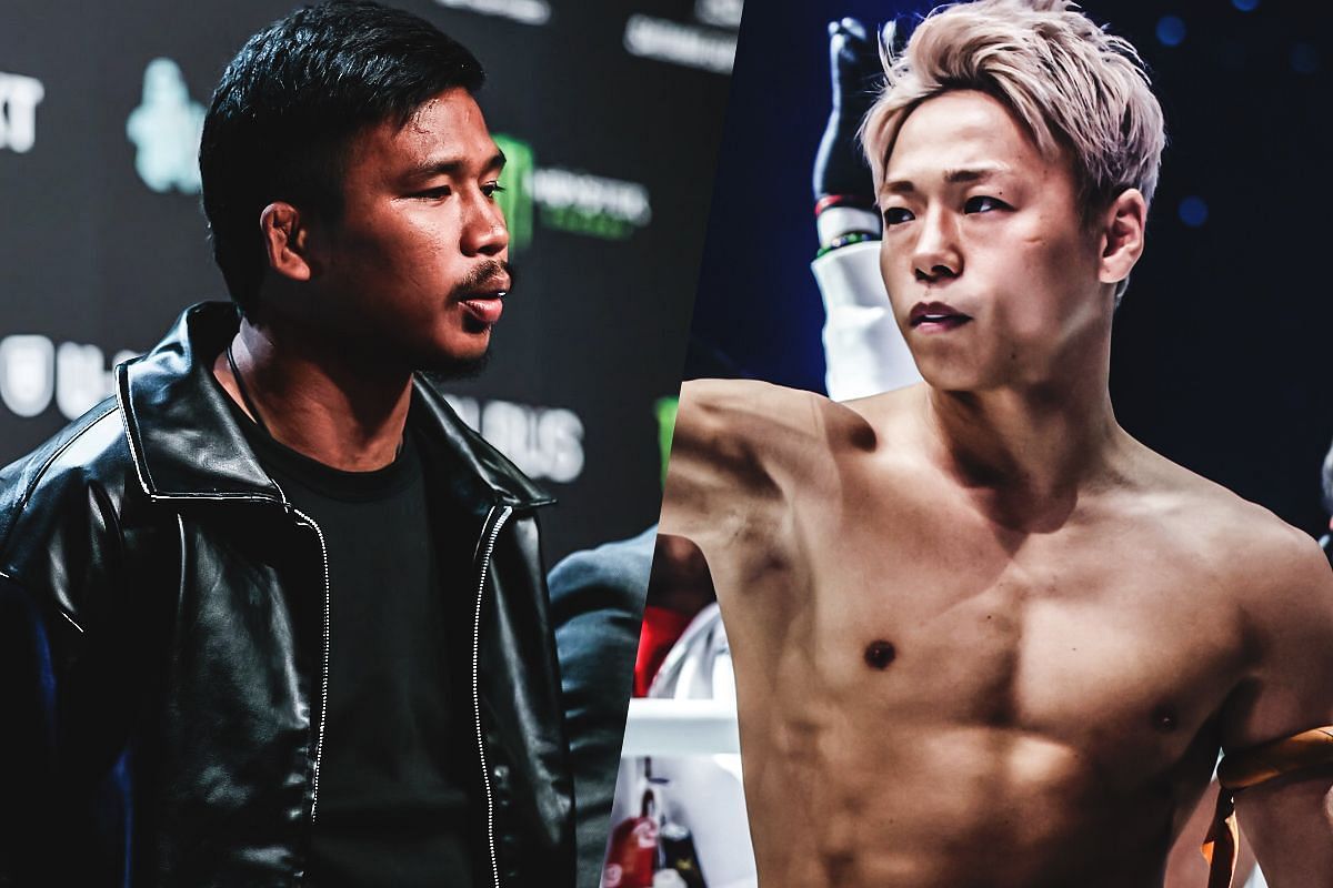 Superlek Kiatmoo9 and Takeru Segawa - Photo by ONE Championship