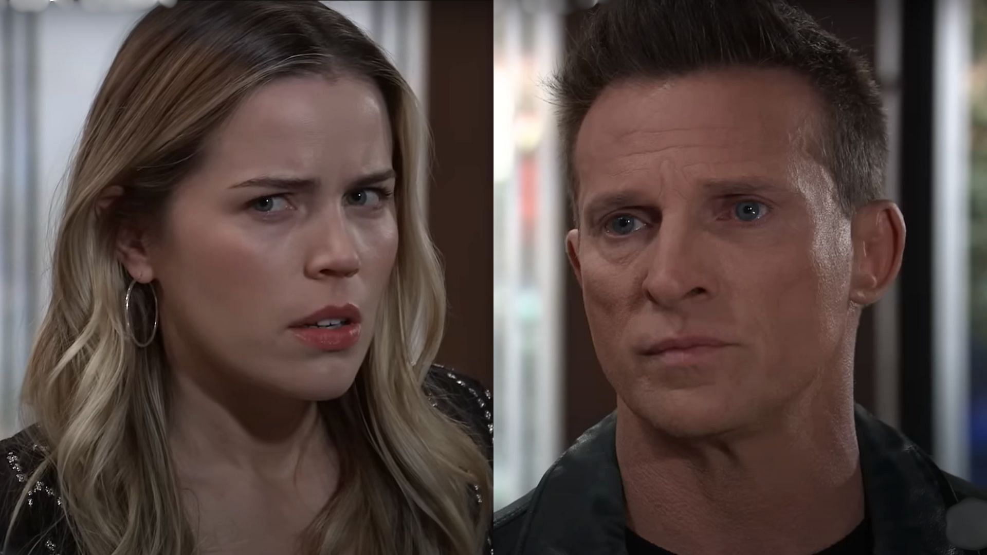 Sasha Gilmore and Jason Morgan will hold on to a secret (Image via YouTube/@General Hospital)