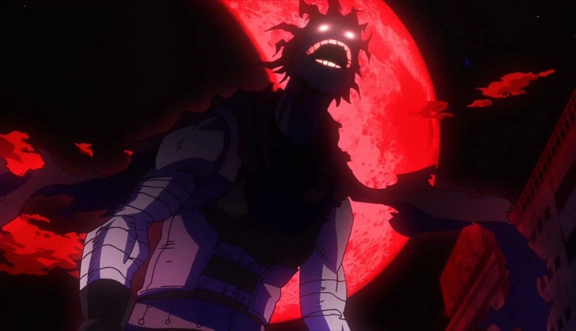 Stain as seen in the anime (Image via Bones).