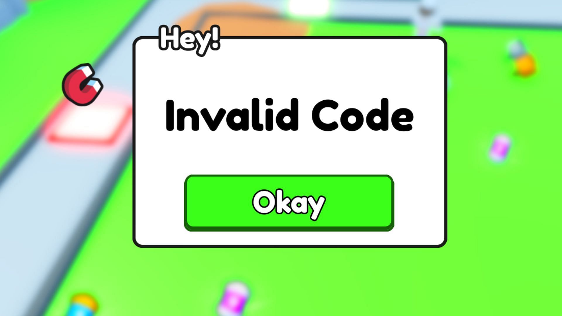 Slam Dunk Simulator invalid code issue (Image via Roblox)