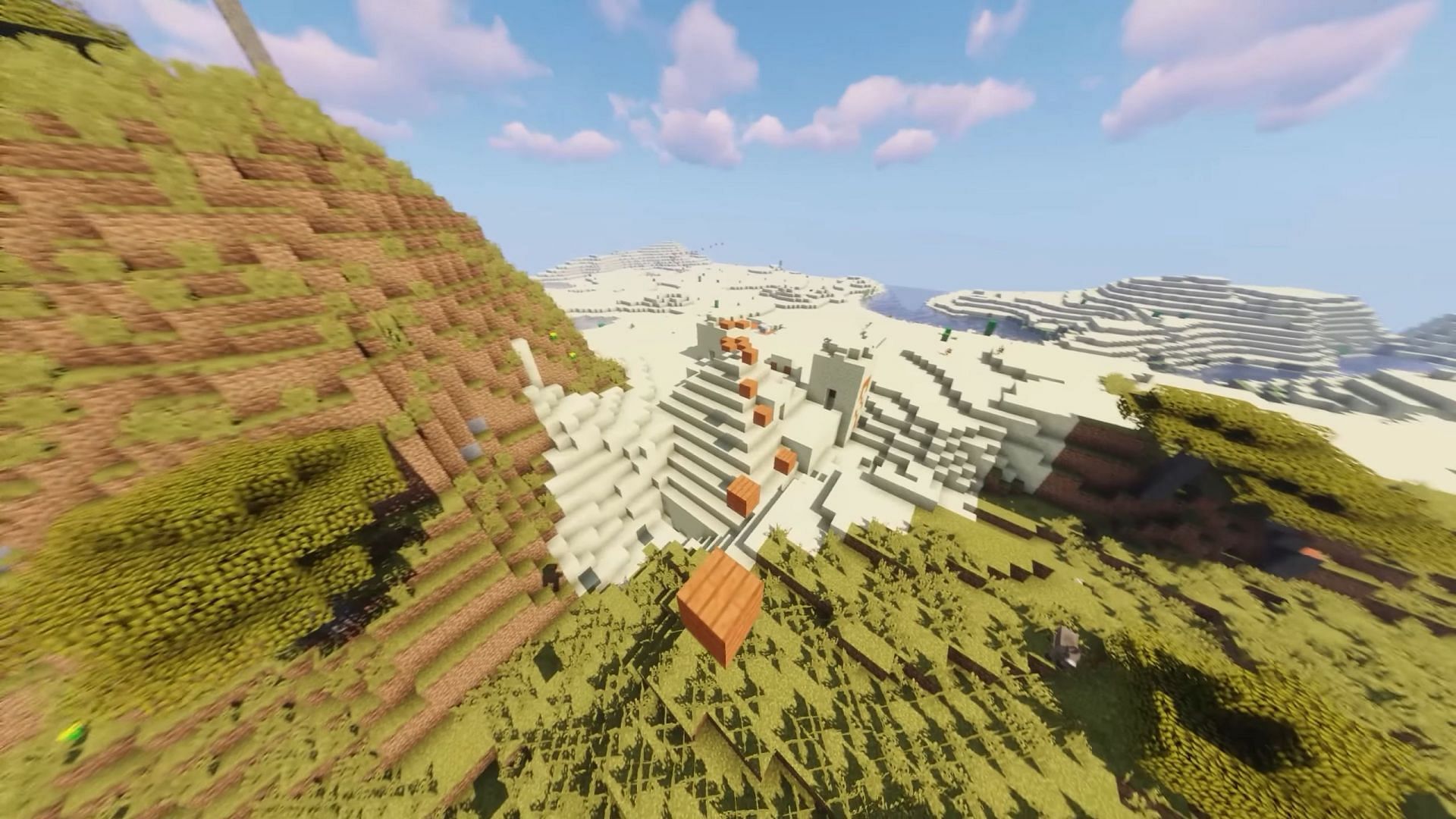 Parkour servers are incredibly popular in Minecraft (Image via Mojang Studios)