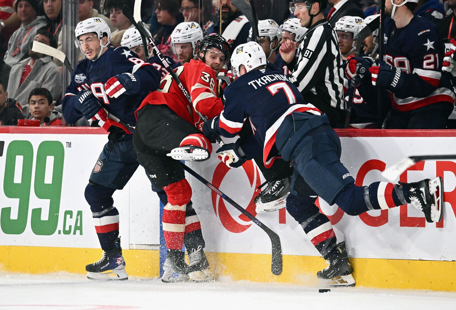 NHL 4 Nations Face-Off - United States v Canada - Source: Getty