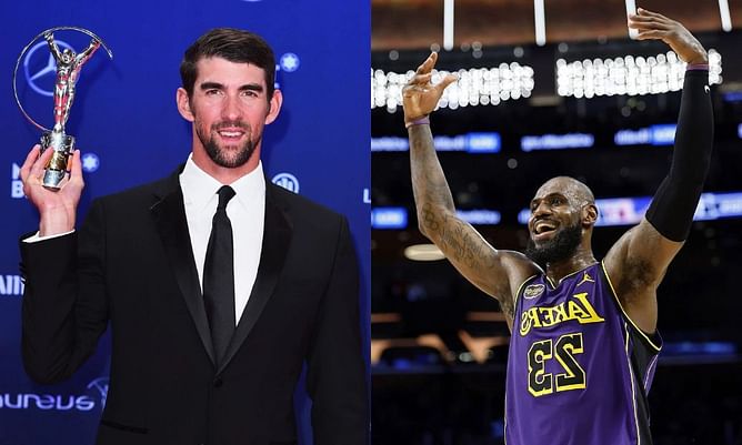 "You're literally a fish": When LeBron James joked about snubbing Michael Phelps for unique "water" game