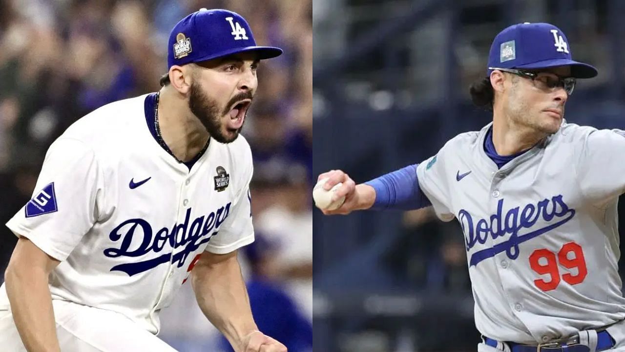 Alex Vesia (L) and Joe Kelly (R) (Images from - Getty)