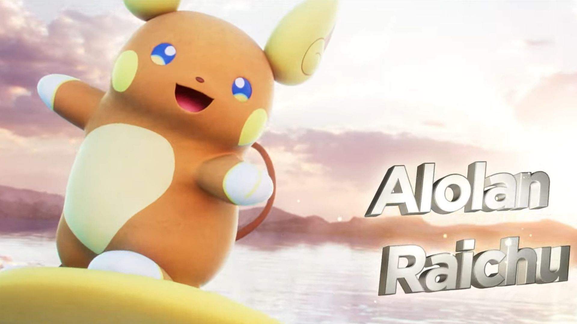 Alolan Raichu as seen in the official Pokemon Day announcement (Image via The Pokemon Company)