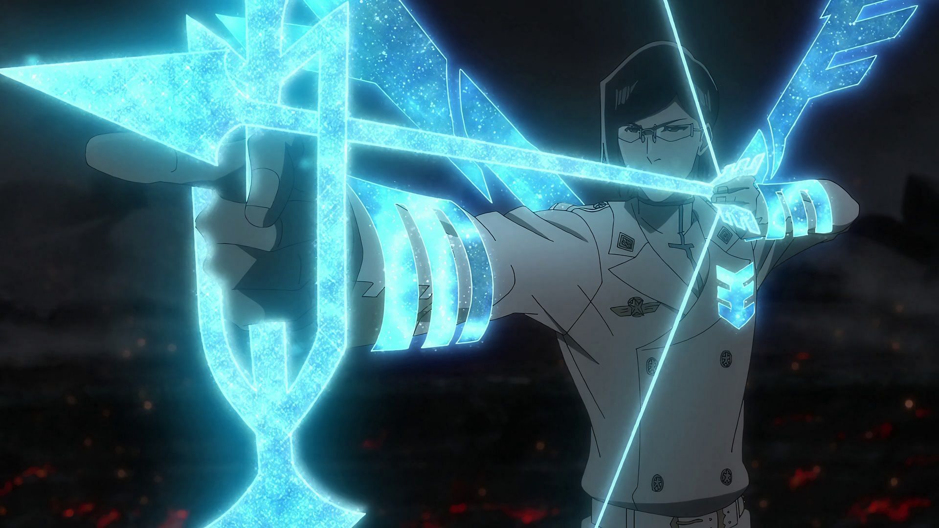 Uryu&#039;s newfound powers are formidable (Image via Pierrot Films)