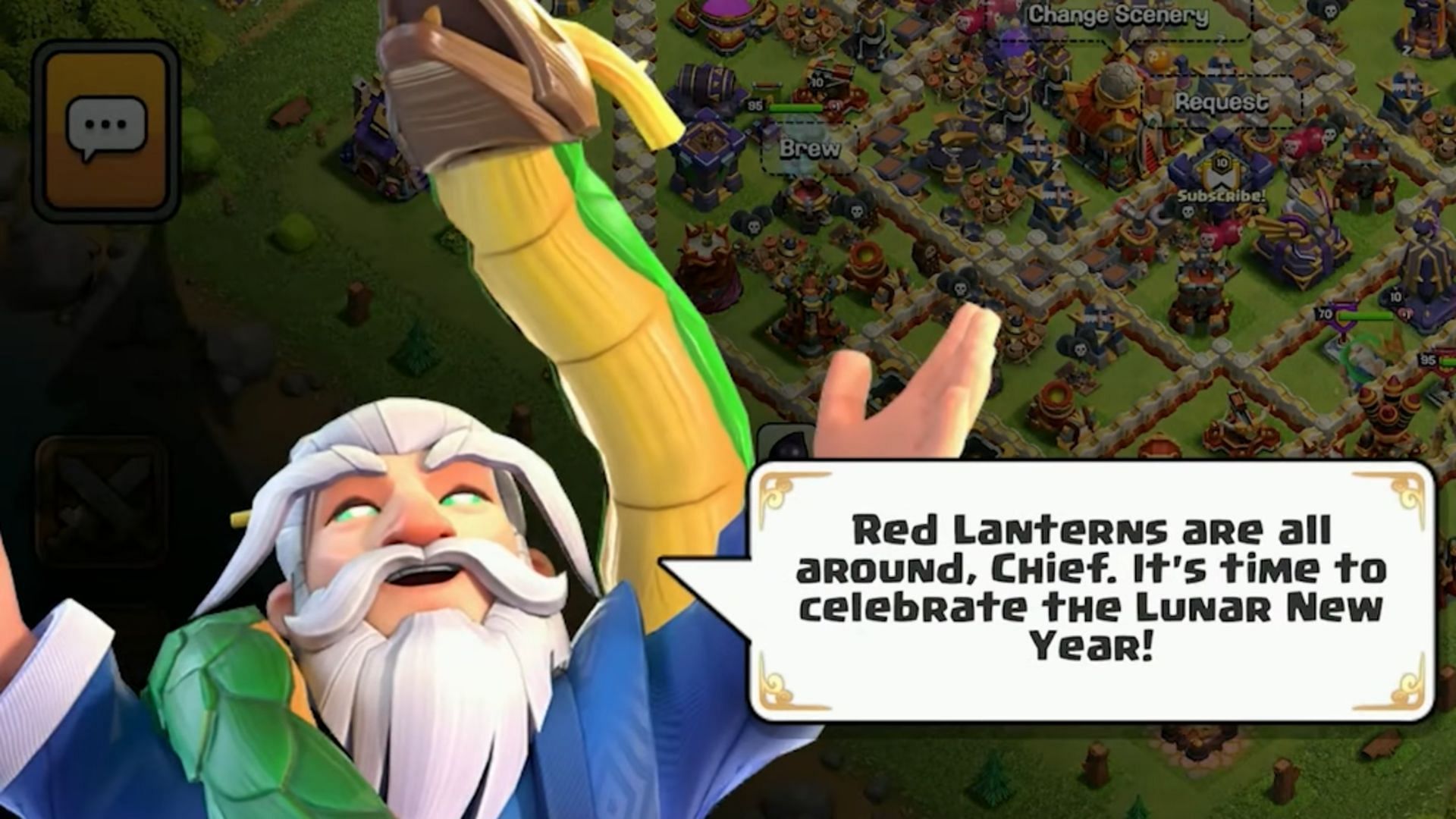 The welcome message at the start of the event (Image via Supercell || YouTube/@JudoSloth)