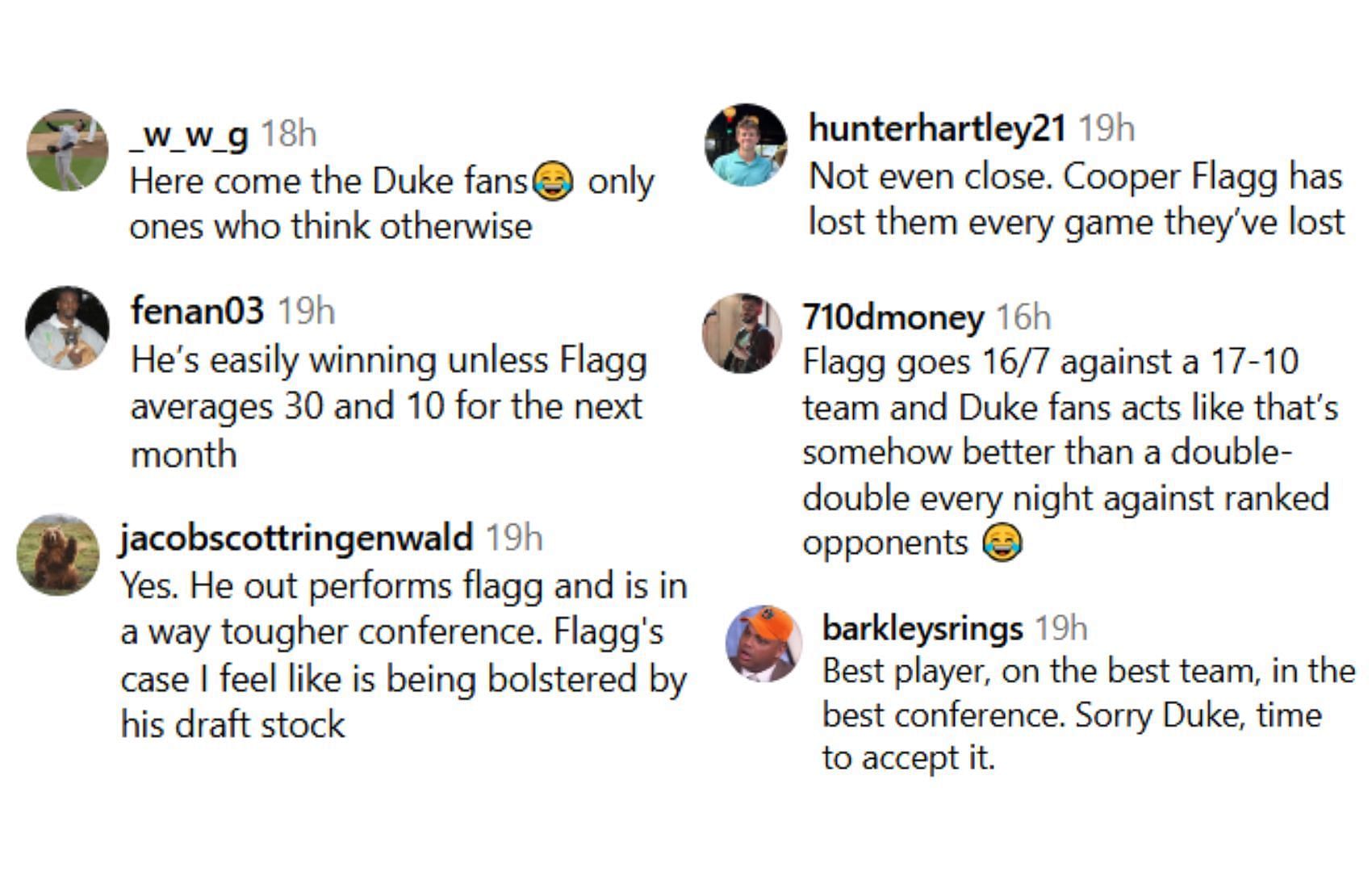 Fans react to Johni Broome&#039;s candidacy for the Naismith College Player of the Year award (Image via Instagram/@br_hoops)