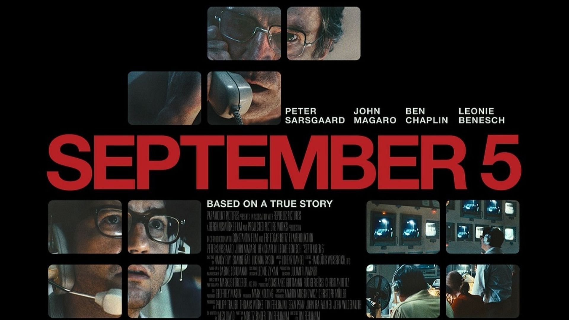 Official poster of September 5 film (Image via Instagram / @september5movie)