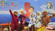 One Piece Installation at the Crunchyroll booth (Image via Crunchyroll)