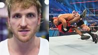 Logan Paul shares his backstage footage after IShowSpeed takes a brutal Spear from Bron Breakker; sends a three-word message