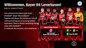 Bayer Leverkusen joins eFootball 2025 as an official partner club: Free card, rewards, and more