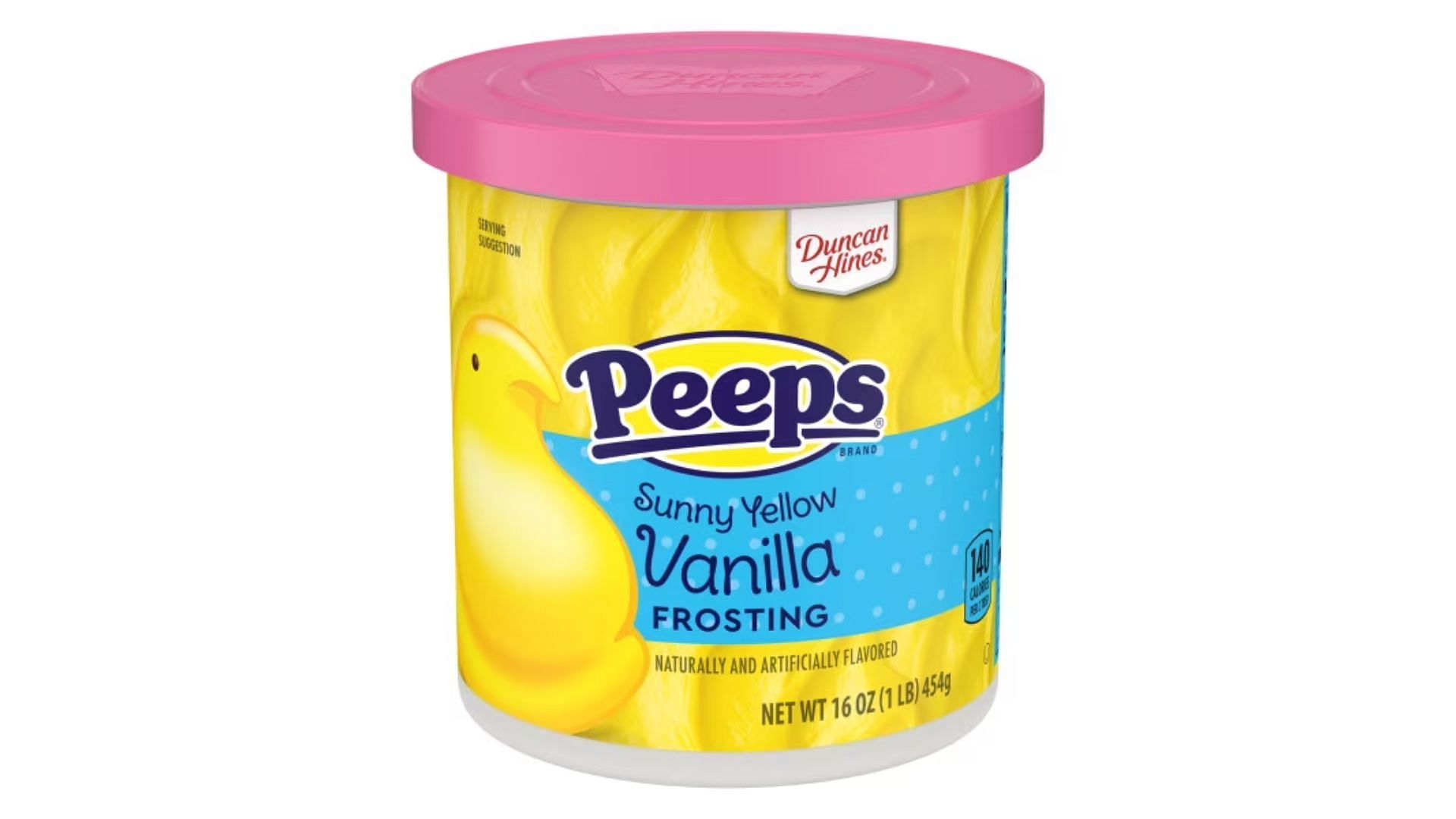 Sunny Yellow Vanilla Frosting (Image via Walmart)