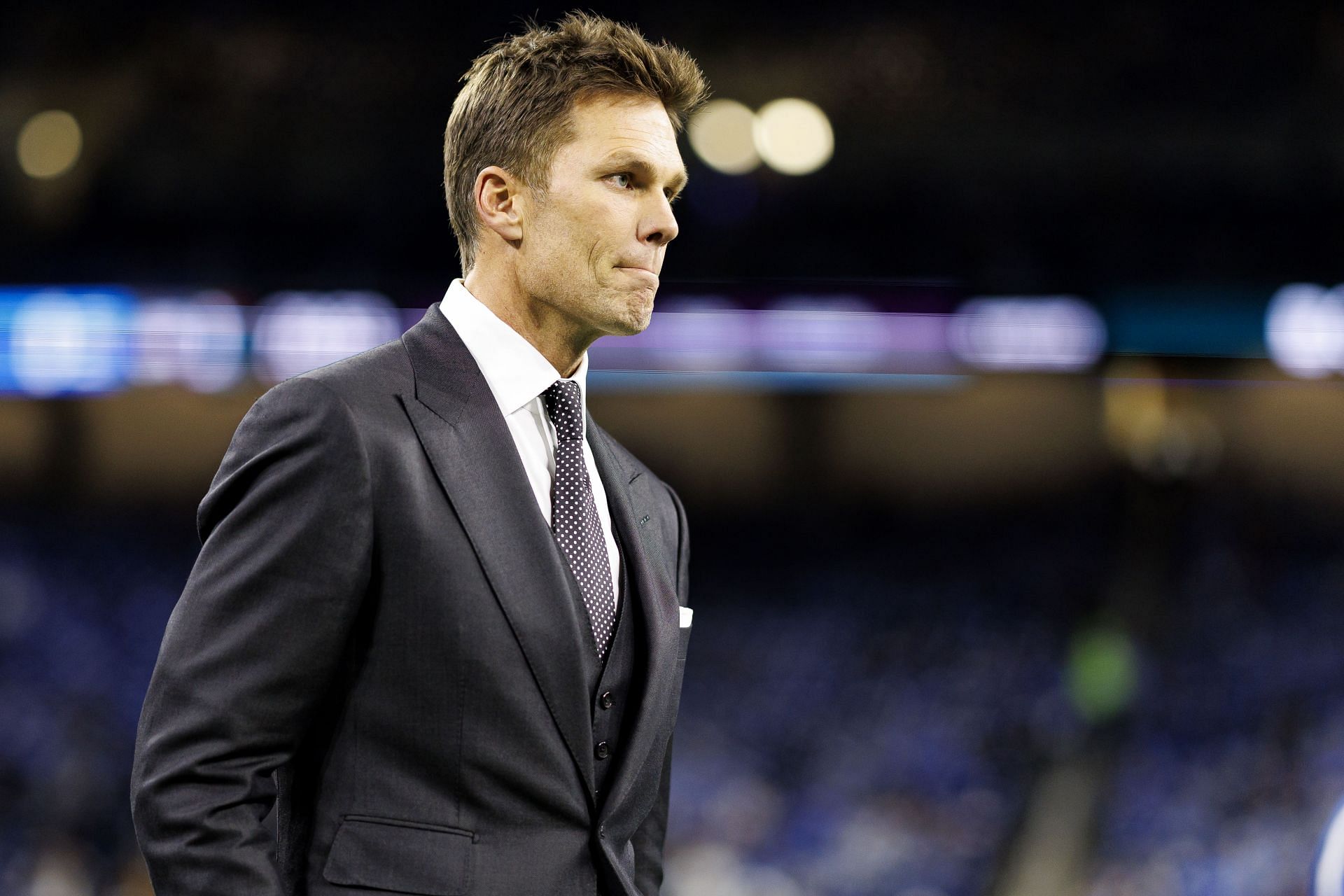 Tom Brady at NFC Divisional Playoffs: Washington Commanders v Detroit Lions - Source: Getty