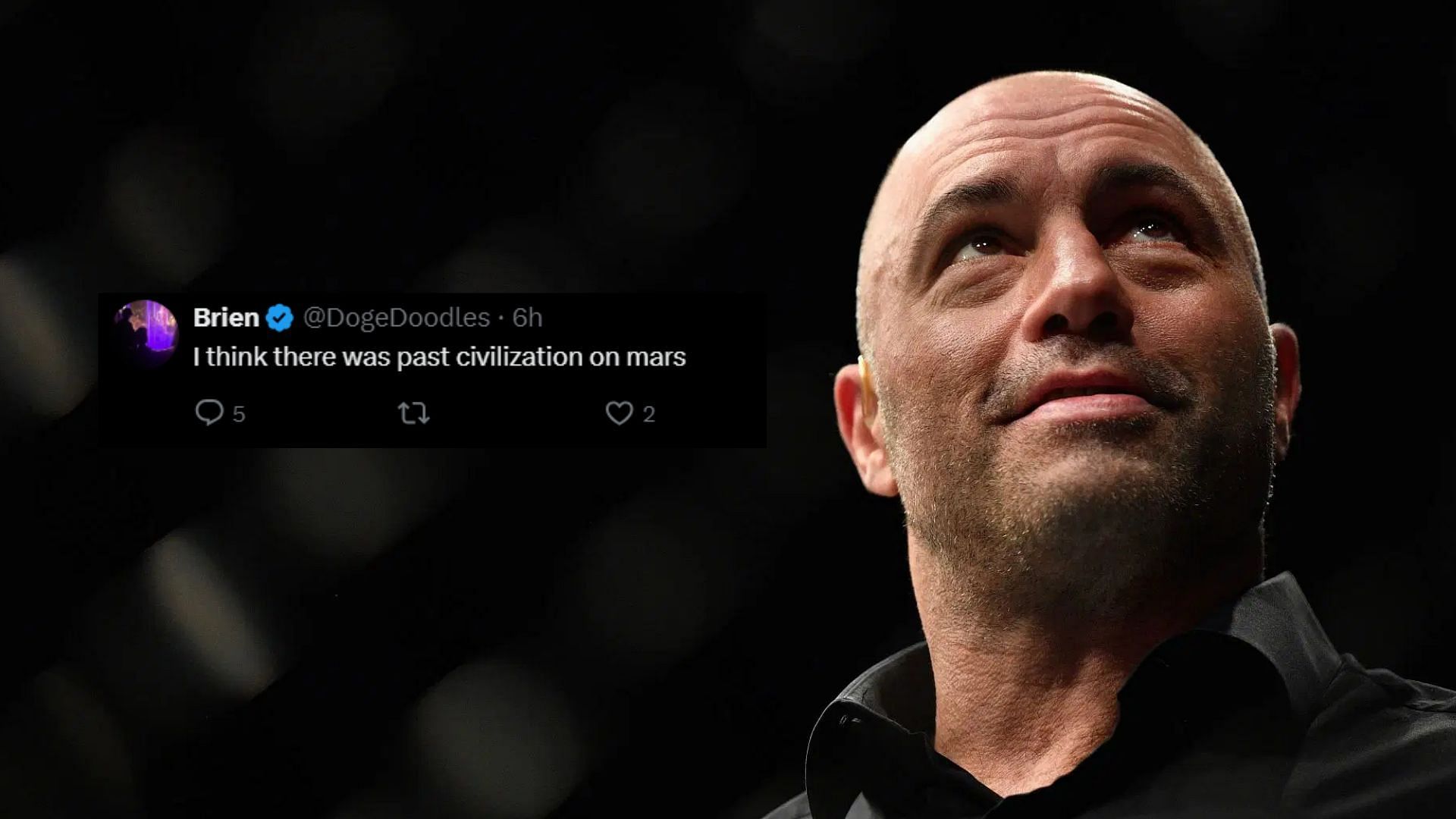 Joe Rogan has issued a four-word reaction to viral mysterious square structure. [Image courtesy: Getty Images]