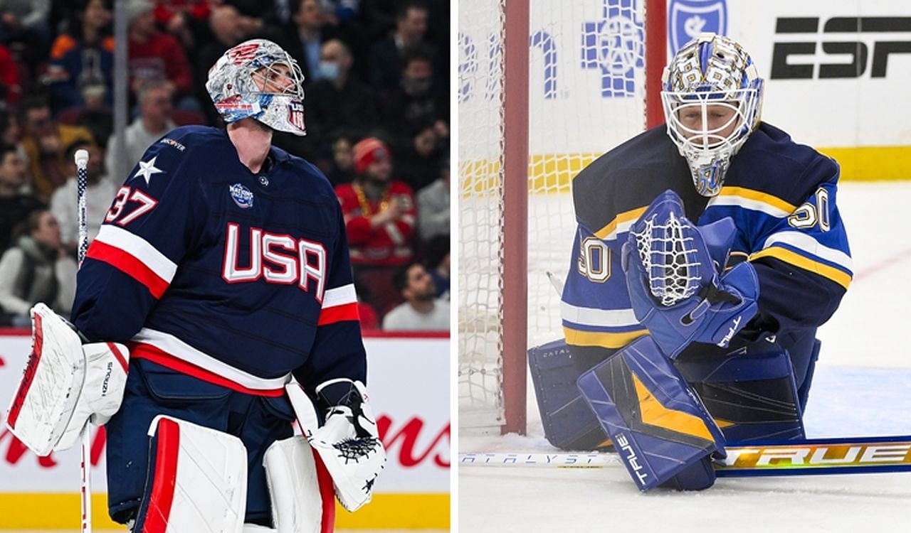 Comparing Connor Hellebuyck and Jordan Binnington