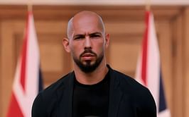 Andrew Tate gives three-word reaction to old viral clip of bizarre MMA event where two men fought three female Instagram models inside cage