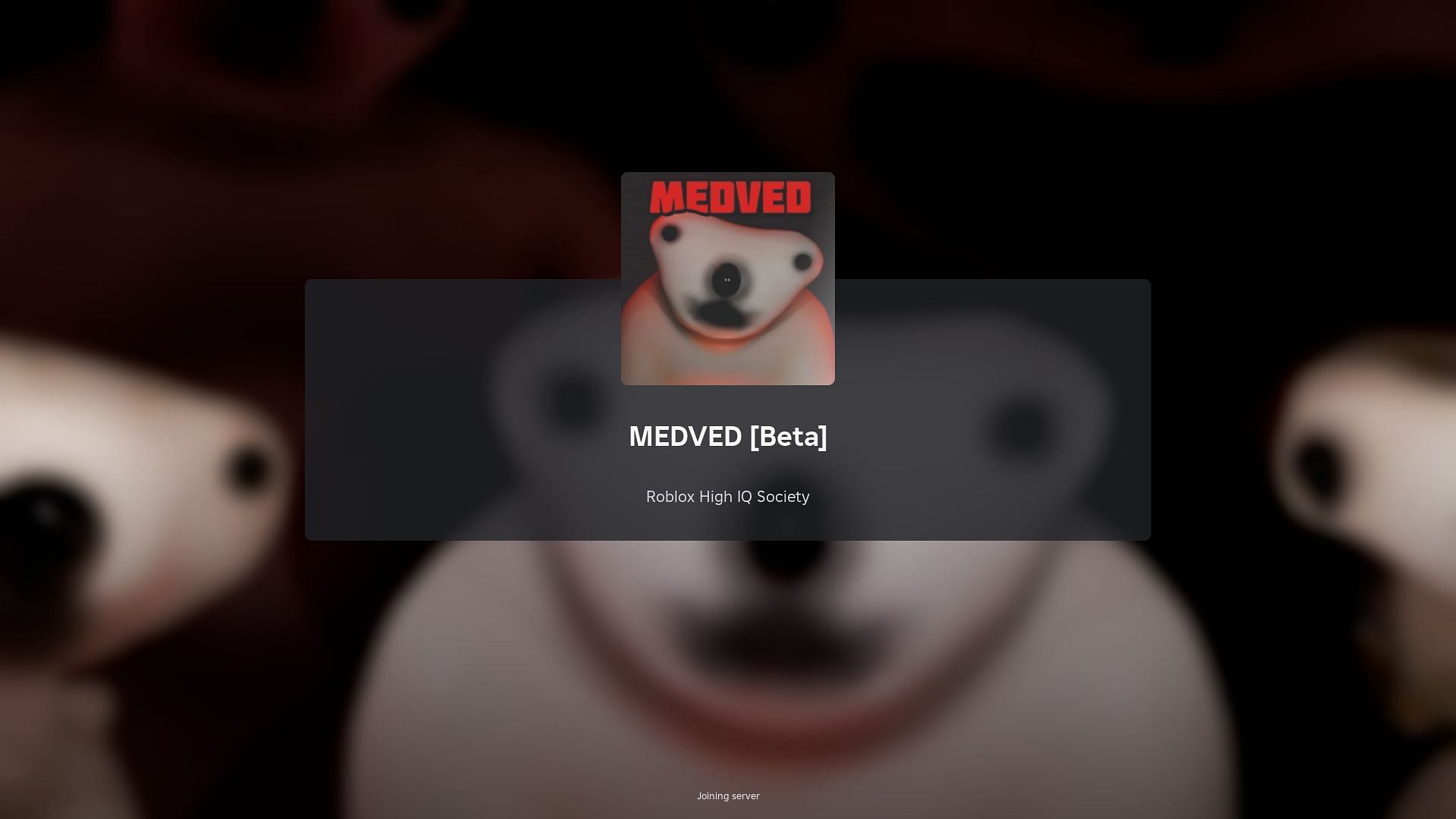 Roblox Medved