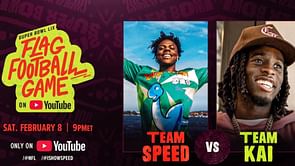 When is the IShowSpeed and Kai Cenat Super Bowl Flag football livestream? Time and how to watch explored