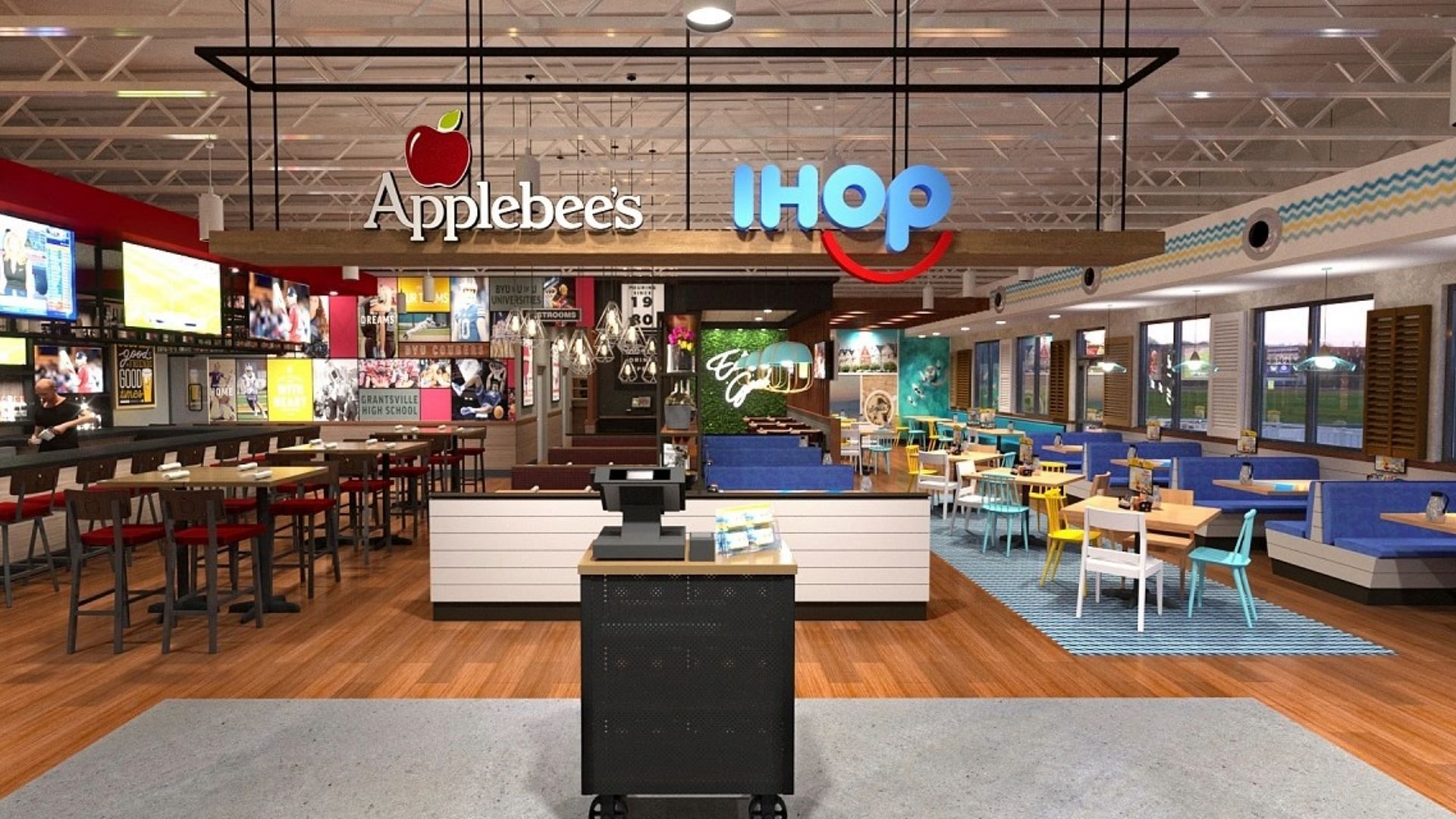 Dual-Branded Applebee&rsquo;s | IHOP Restaurant (Image via franchise.ihop.com)