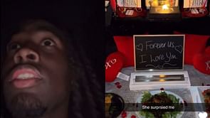 "In the middle of a park": Kai Cenat reveals his girlfriend organized a special dinner for him after his return from the Grammys