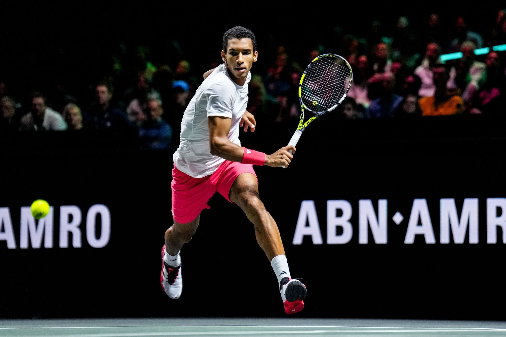 Felix Auger-Aliassime at the ABN AMRO Open 2025. (Photo: Getty)