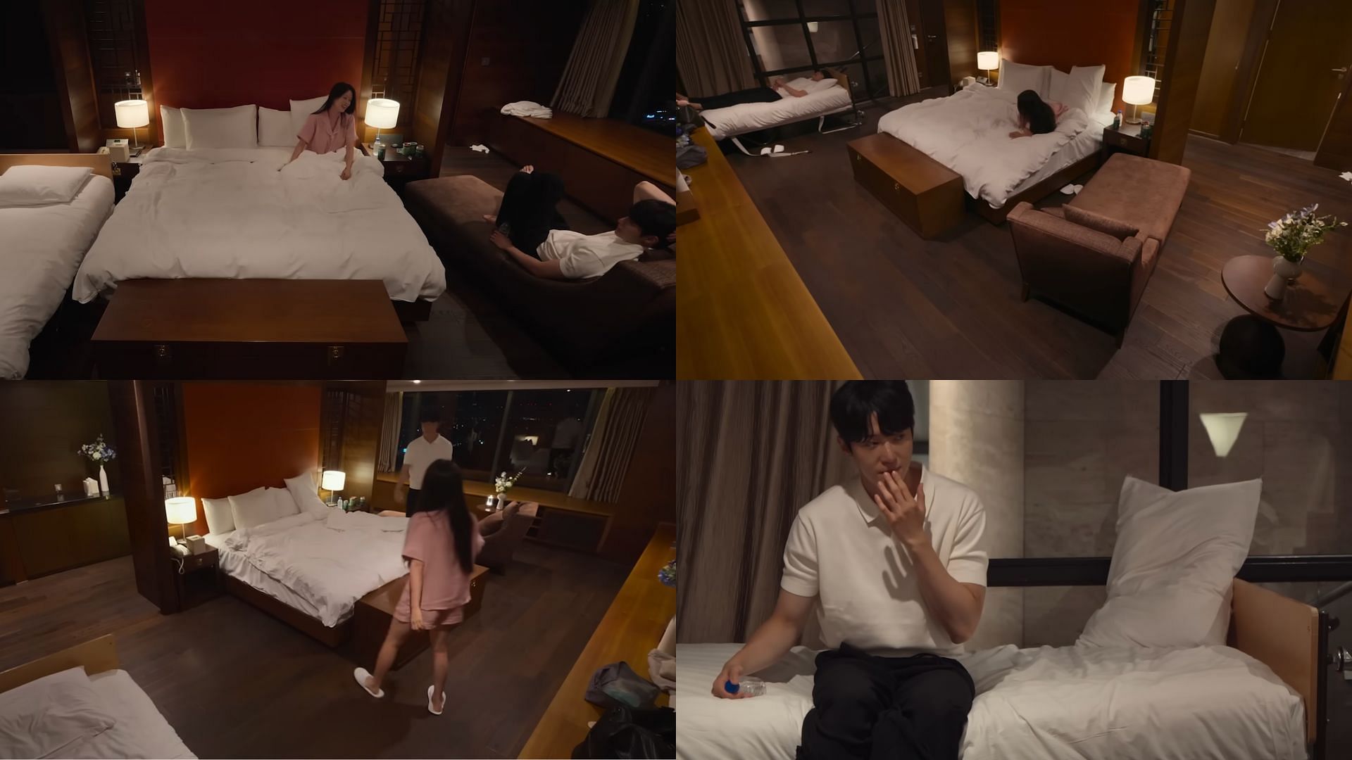 Dong-ho &amp; A-rin in latest Single&rsquo;s Inferno 4 unseen footage. (Images via YouTube/Netflix K-Content)