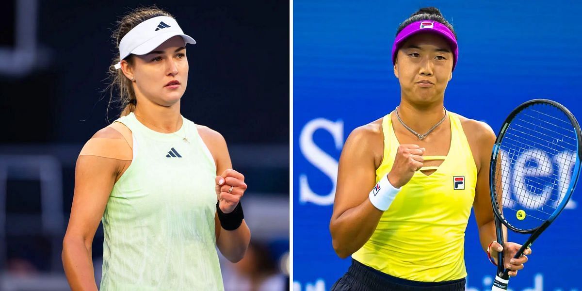 Anna Kalinskaya (L) and Ann Li (R) (Image source: Getty)