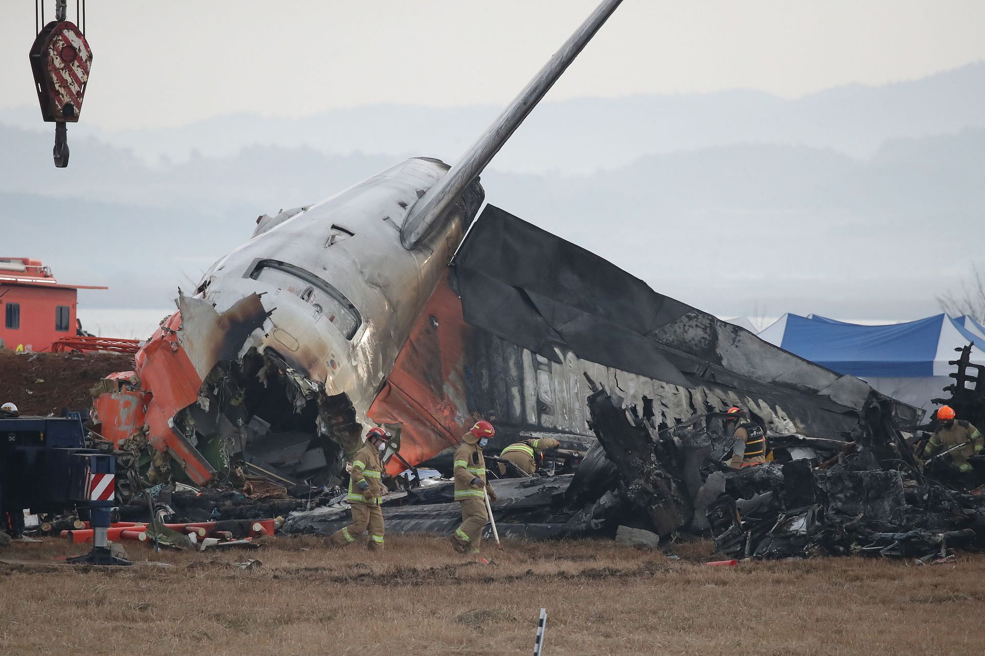 Plane Crash Kills Many In South Korea - Source: Getty